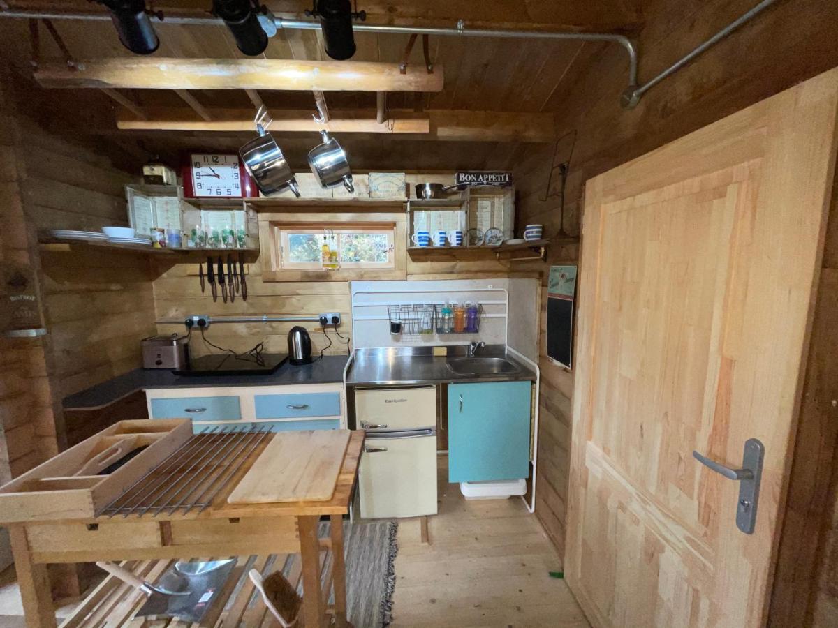 Retro Private Lodge With Hot Tub Nr Dartmoor Newton Abbot Exterior foto