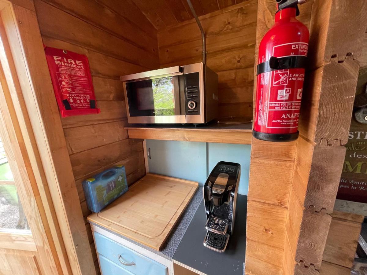 Retro Private Lodge With Hot Tub Nr Dartmoor Newton Abbot Exterior foto