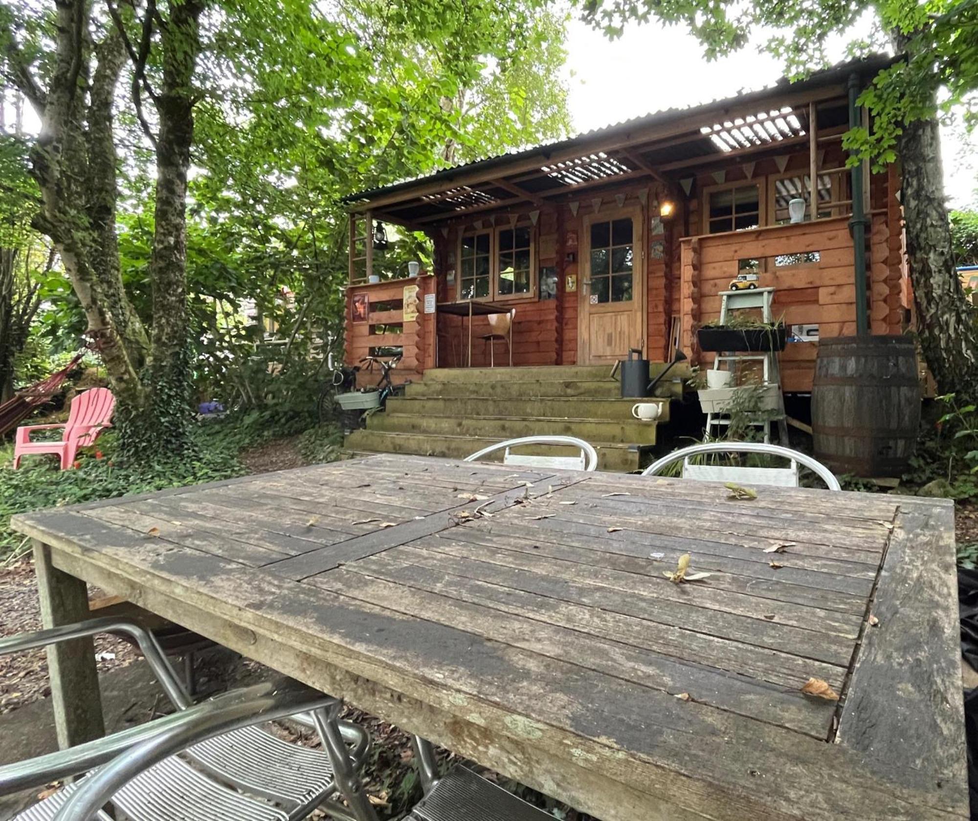 Retro Private Lodge With Hot Tub Nr Dartmoor Newton Abbot Exterior foto